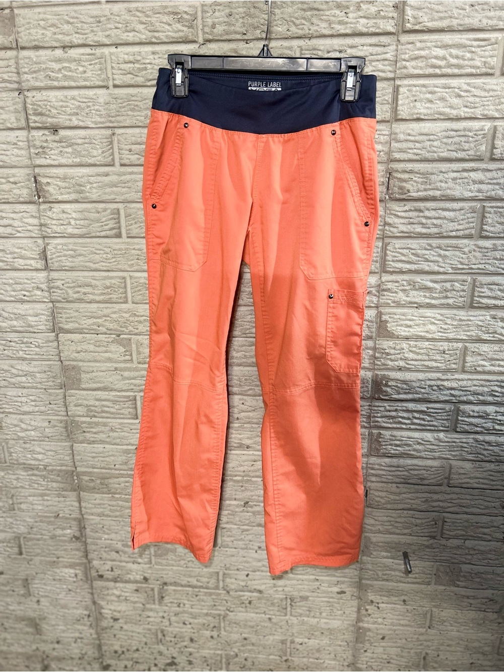 Healing Hands Purple Label Women's Tori Pant Five Pocket Cargo Scrub Pant Sz XSP
